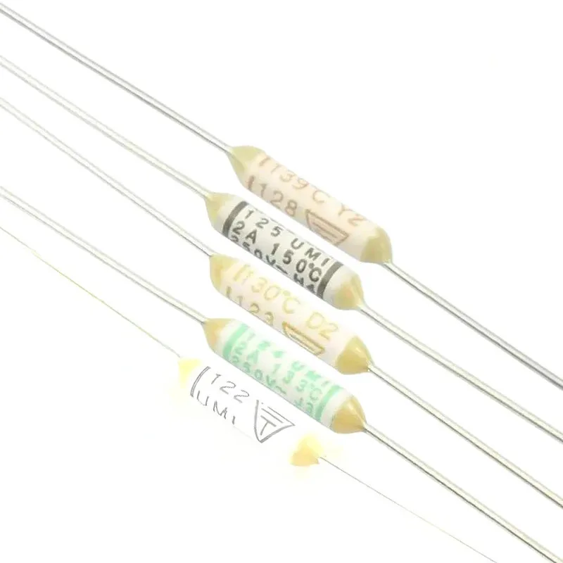 50 шт. 122 123 124 125 128 UMI термопредохранитель отсечка TF 2A 250 В 115 130 133 150 139 градусов