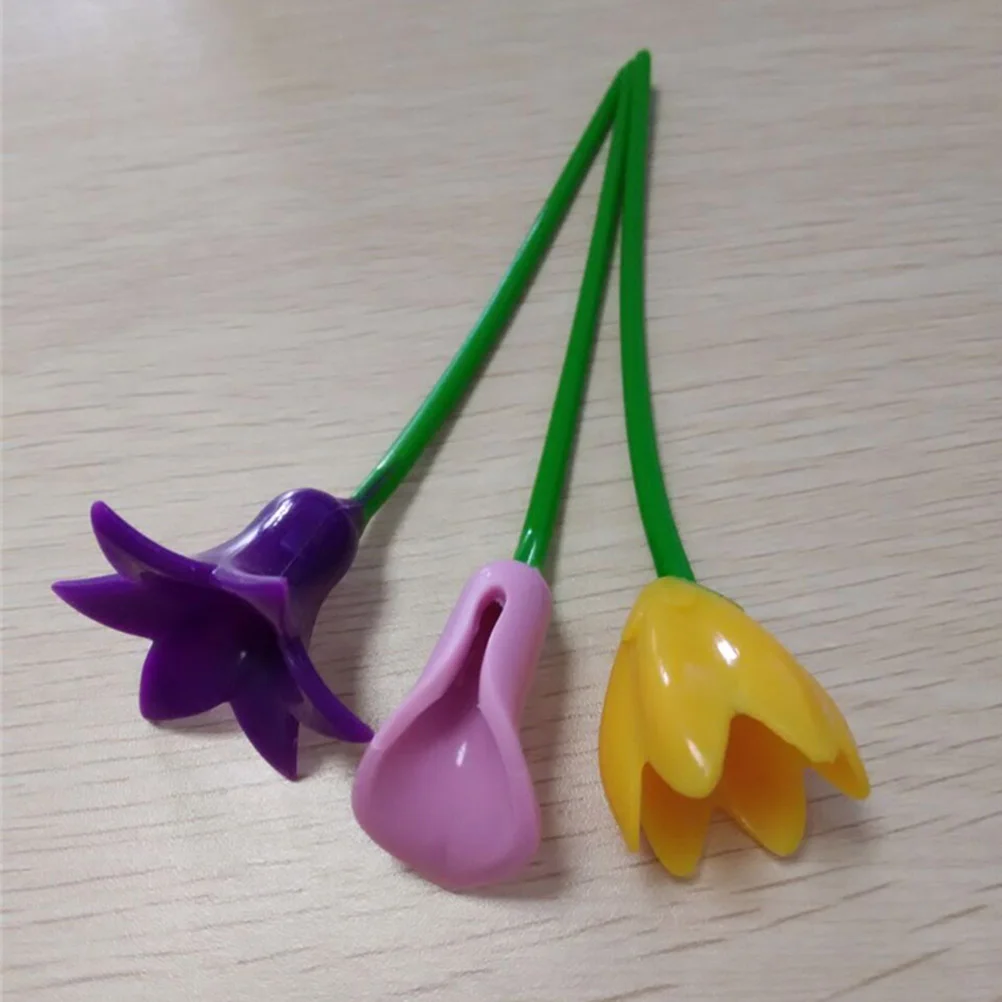 6Pcs Floral Shape Cup Tags Cup Marker Silicone Labels Drink Recognition Tools Labeling Supplies Glass Identifier Kitchen