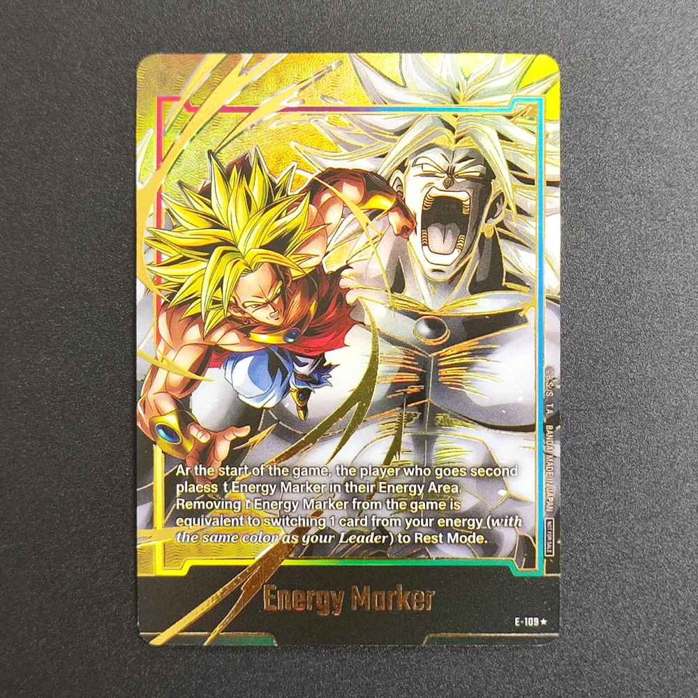 

Proxy Dragon Ball Son Card EN Energy Card Marker E-109 Super Rare Collectibles Card Single Classic Anime Cards Toys