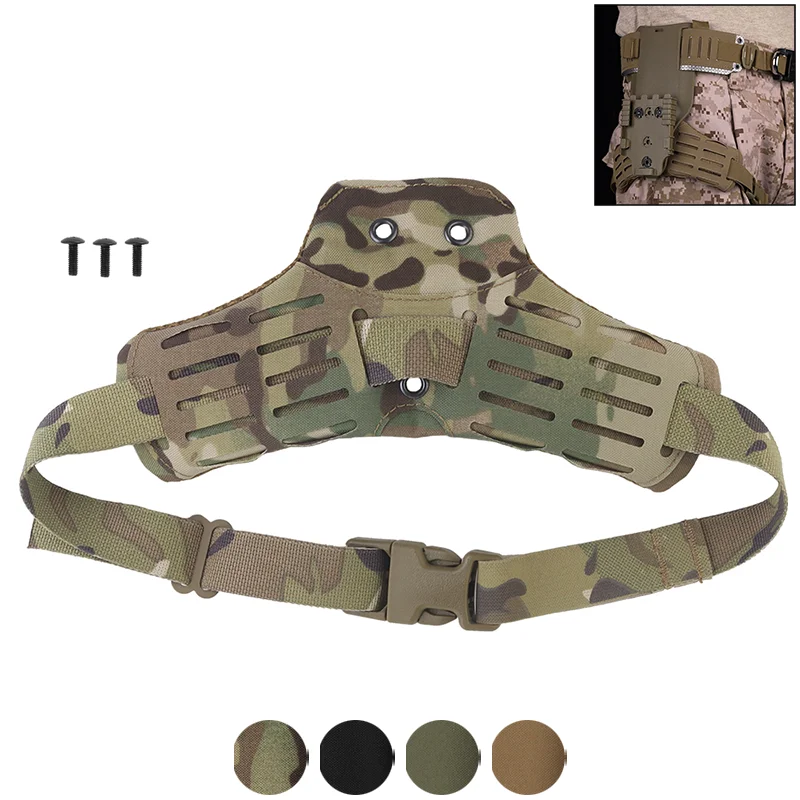 

Drop Leg Holster Mount Modular Quick Lock System MOLLE Panel Compatible Airsoft Duty Gear Adapter ARC RTI DUTY Mount Accessories