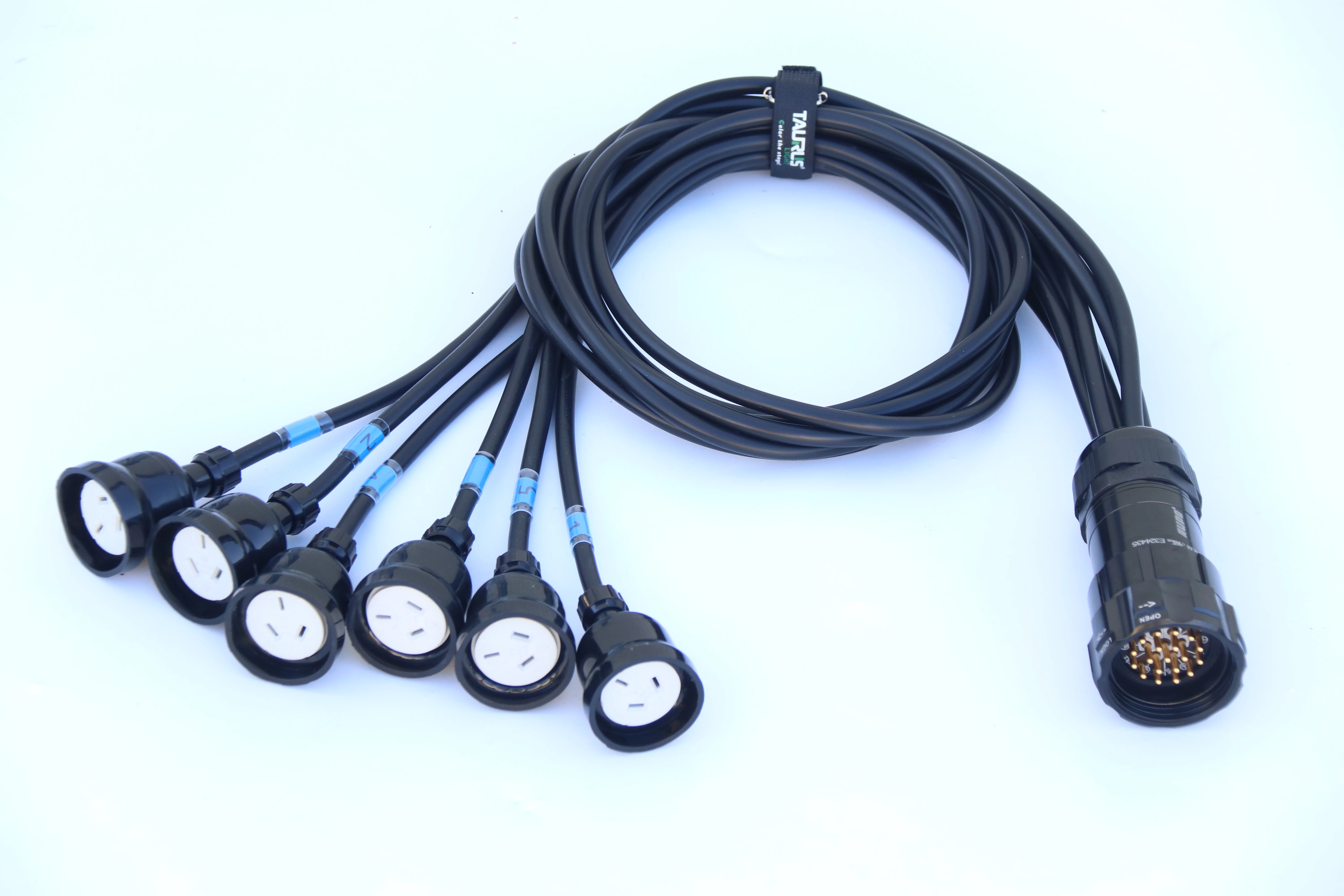 Canghe Socapex 19P Male 3×1.5/2.5 Breakout Cable