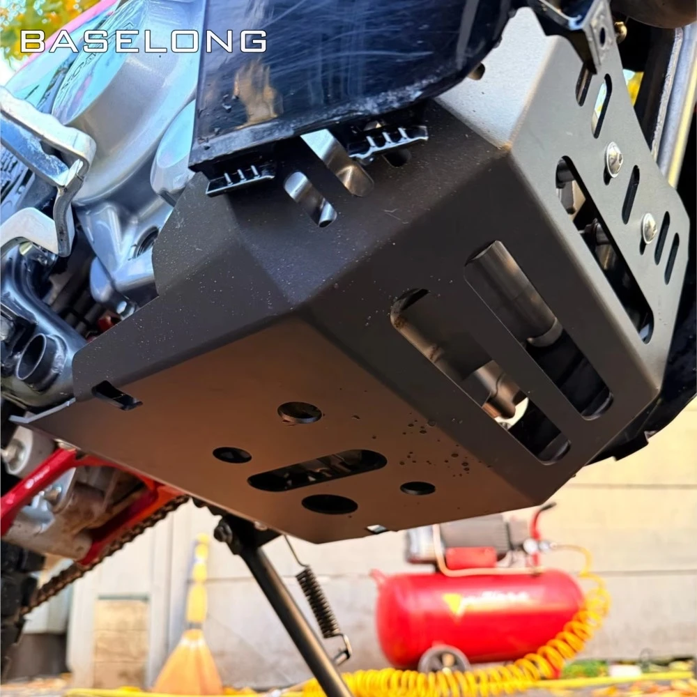 

Motocycle CRF300L Skid Bash Plate For Honda CRF 300L 2021-2024 2023 2022 Under Engine Protection Guard Chassis Protector Cover