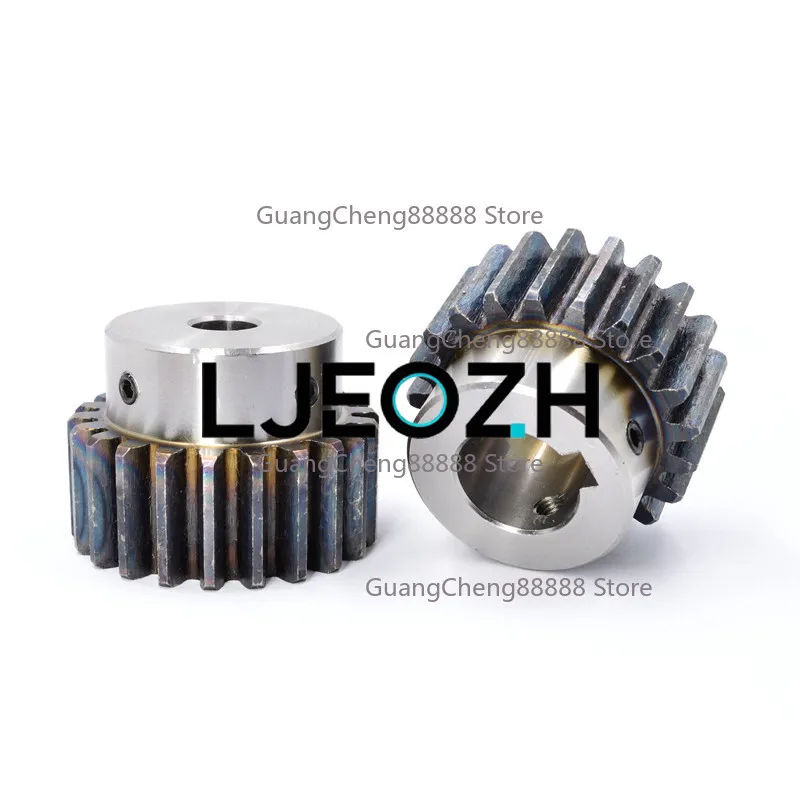 S45C spur gear 2-mode 12-tooth-60-tooth 2m shoulder spur gear