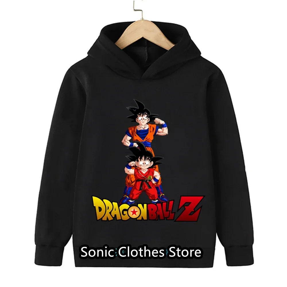 

Dragon Ball Z Hoodie Kids Clothes Boys Harajuku Anime Dragon Ball Sweatshirt 3D Print Clothes Pullovers Girls Clothing