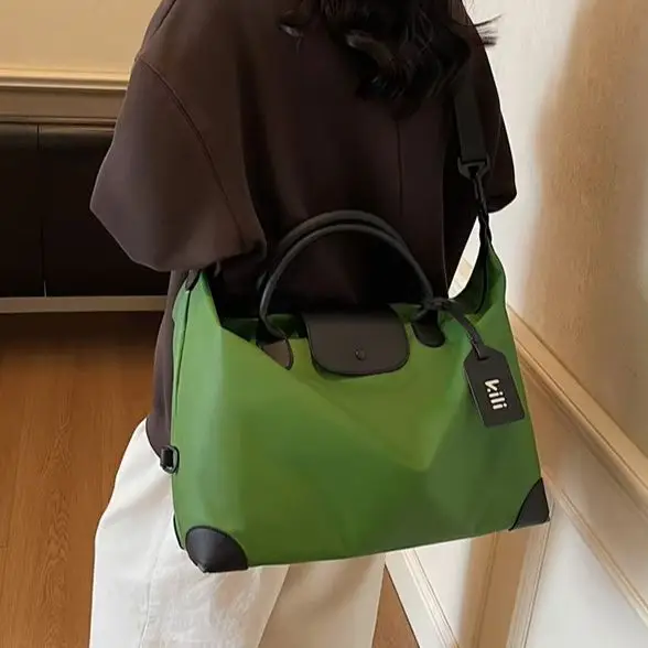 

Short-Trip Bag Women Lightweight Business Travel Bag Men Large-Capacity Shoulder Bag Sports Fitness Bag Non-Slip, Wear-Resistan