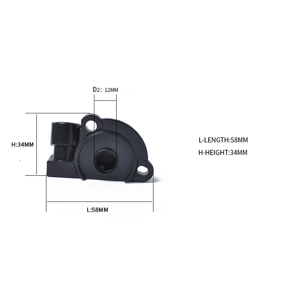 TPS Throttle Position Sensor for CHEVROLET CAPTIVA C100 CRUZE EPICA Matiz SPARK LACETTI 0.8 1.0 2.0 93740916 93 740 916