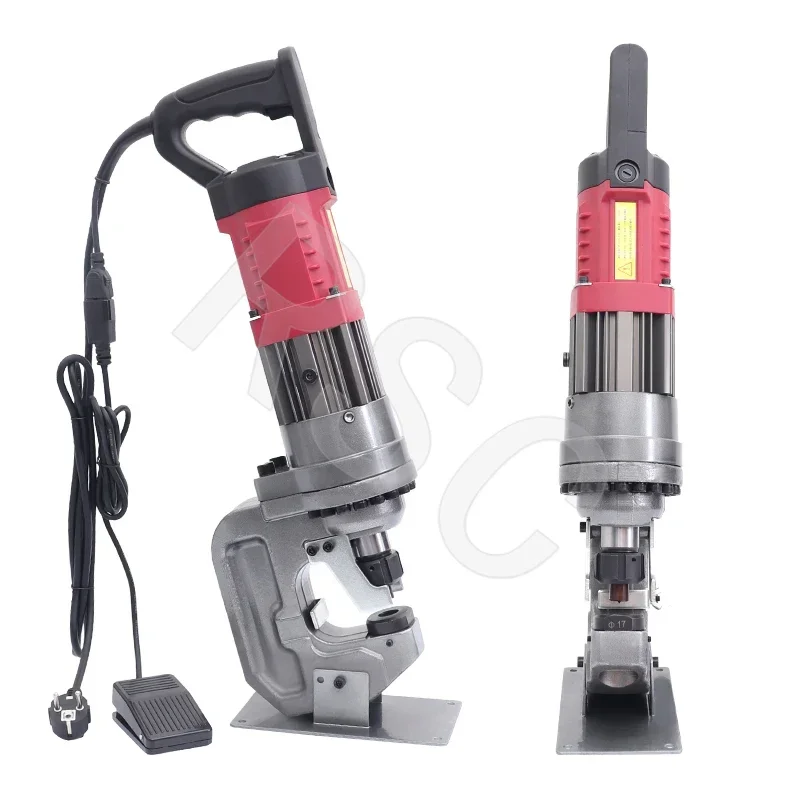 2000W Electric Hydraulic Punching Machine LZ-25, for Copper/Aluminum/Iron Plate, 3-10mm Punching Thickness