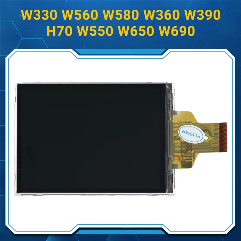 A66F-LCD شاشة عرض إصلاح أجزاء لسوني W330 W560 W580 W360 W390 H70 W550 W650 W690 كاميرا