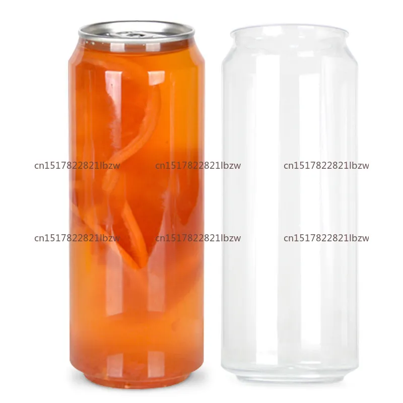 can sealing cup beverage cup PET transparent plastic sealing can beverage bottle