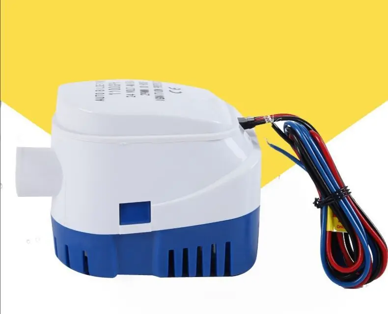 

12V 24V 110V 220V 750GPH 1100GPH Automatic Boat Bilge Pump Auto Float Switch DC Submersible Electric Water Pump 12 24 V 220 Volt