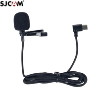 New Original SJCAM Series Accessories External Microphone with Clip Type C for SJ9/SJ8 Pro/Plus/ C200 Pro /A10 Action Camera