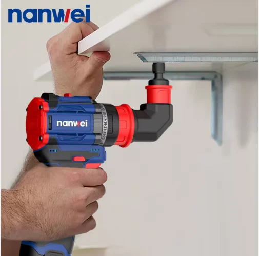16.8V 4-in-1 Multi-Head Drill Press Electric DIY & Industrial Tools with Lithium Battery for Wood & Steel