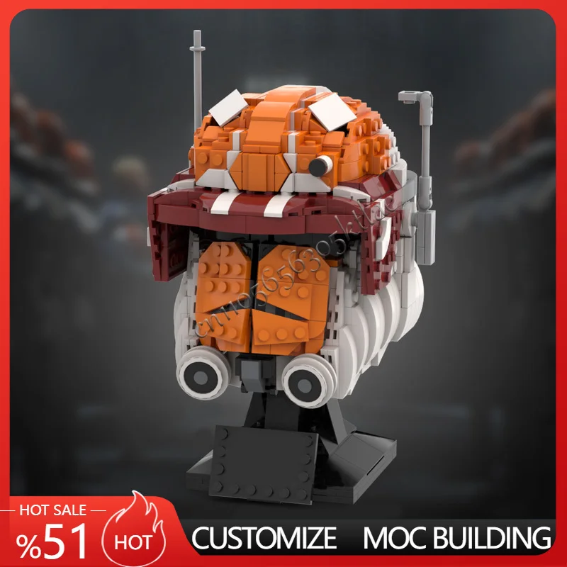 

820PCS Star Plan MOC Captain Vaughn MOC SpaceShip Battle Model Custom Puzzle Architecture Education Assembly Model Birthday Toys