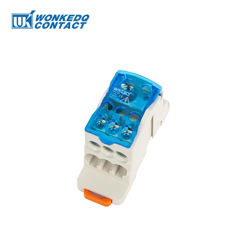 UKK80A Anschlussdose, 1 Eingang, 6 Ausgänge, Universaldraht, elektrischer Anschluss, DIN-Schienen-Klemmenblock, Stromverteilerkasten UKK 80 A – Detail 6