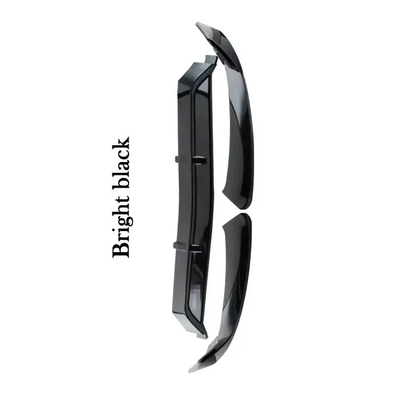 

Спойлер-сплиттер переднего бампера для Mercedes Benz A-Class W177 A250 AMGLine 4MATIC, черный, с текстурой под карбон.