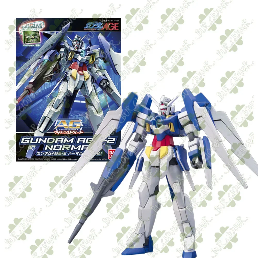 Oryginalny model do składania Bandai GUNDAM AGE HG AG Series GENORCE CUSTOM DORADO G-BOUNCER KHRONPS Anime Figurka Akcji Zabawki