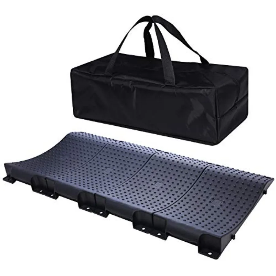 

Tire Saver Ramps Anti-Slip Pads Design Car Tire Wheel Ramps for Flat Spot and Flat Tire Prevention Tire Savers for Storage Carr