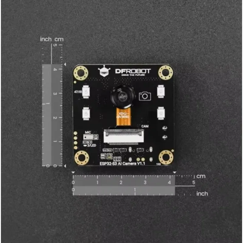 NEW GGDX Hot Seller  DFROBOT ESP32-S3 AI Camera Module with Recognition Night Vision ChatGPT Voice Interaction in Stock
