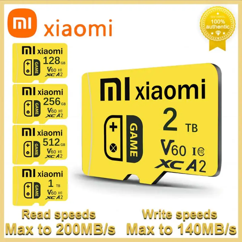 Original Xiaomi 1TB Flash Card Mini Micro TF Card 512GB Large Capacity SD Card 128GB Class10 High Speed SD Card for Phone