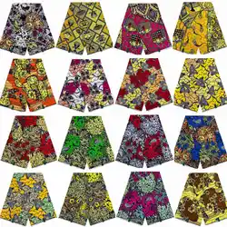 Veritable Super V Real Wax Guaranteed Wax Printed Real Dutch Hollandais Loincloth African Dress 100% Cotton Fabric 6 Yards Batik