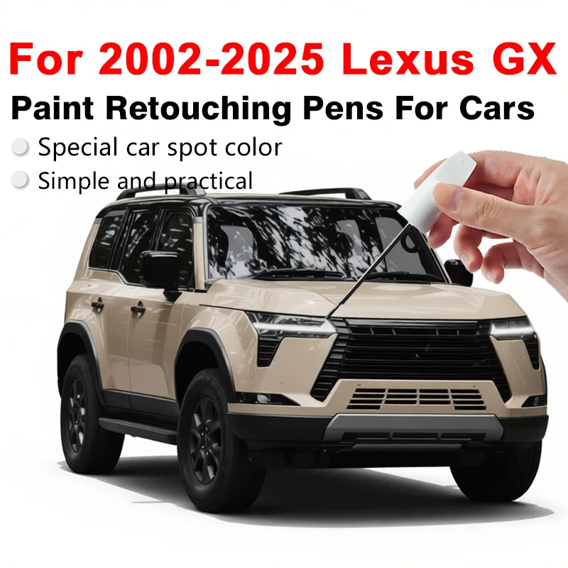 For 2002-2025 Lexus GX Scratch Repair Pen Waterproof Fade Resistant Restores Paint Color Covers Small Scratches Easily