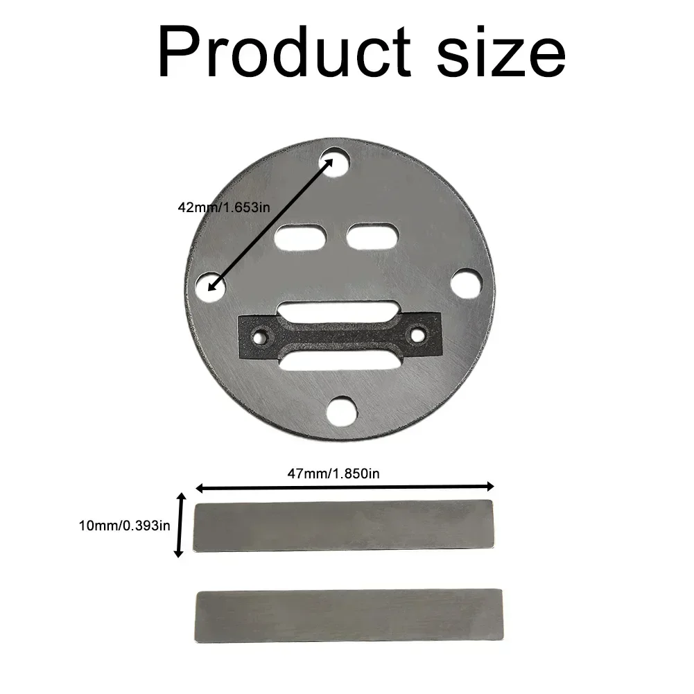 Set Valve Plate Kits Metal Oil Piston Pump Accessories Air Compressor Cylinder Gasket Head Parts High Quality