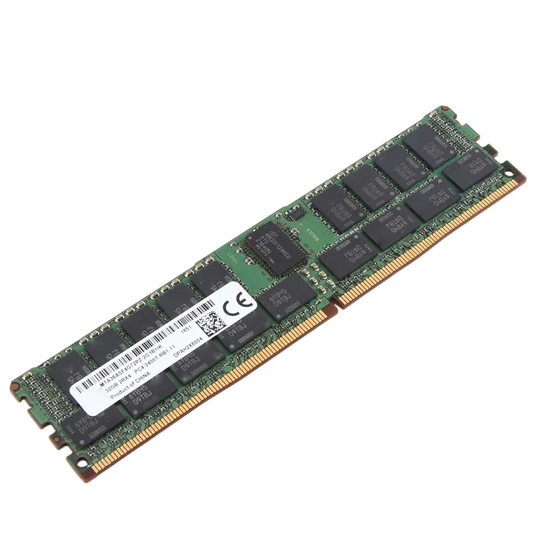 For MT 32GB DDR4 Server RAM Memory MT DDR4 RECC RAM 2400Mhz PC4-19200 288PIN 2Rx4 RECC Memory RAM 1.2V REG ECC RAM