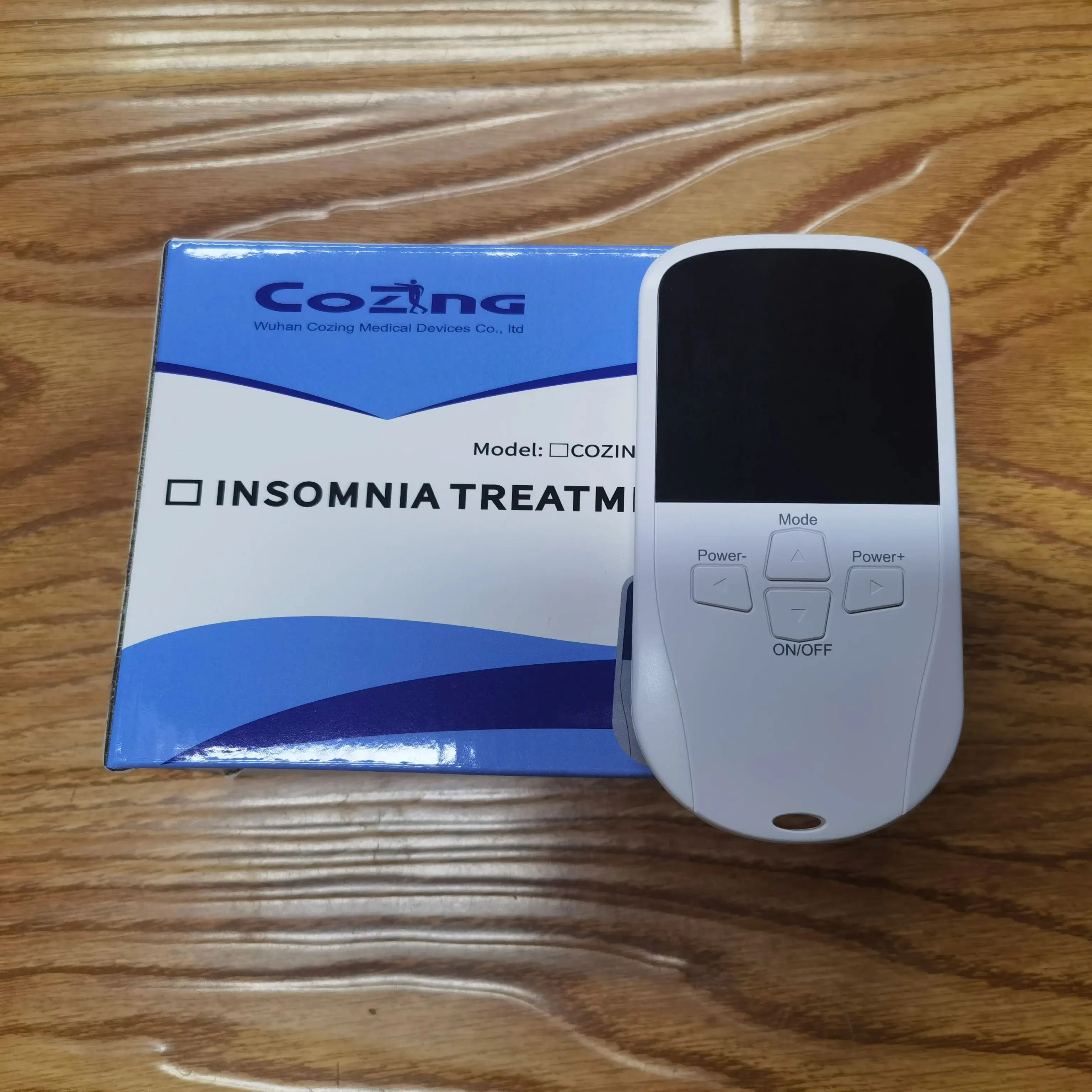 

Handheld CES Therapy Device for Insomnia & Anxiety, Palm Pulse Massager with Ear Clip for Sleep Aid and Stress Relief