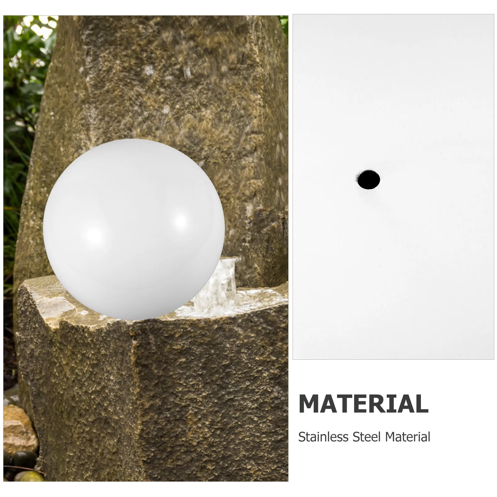 

Polished Stainless Steel Reflective Gazing Ball Garden Mirror Ball Decorative Lawn Globe Gazing Balls for Gardens