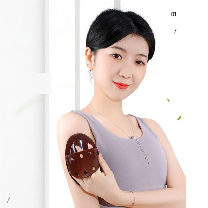 HUA HUA Spazzola per massaggiatore per il corpo Anticellulite Dimagrante Scrub rilassante Massaggiatore Gua Sha Back Spa Massaggio Raschiante Corpo