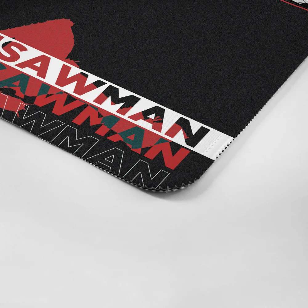 Chainsaw Man Makima Mousepad Mouse Mat Desk Mat With Pad Gaming Accessories Prime Gaming XXL Keyboard Pad Padding Mat
