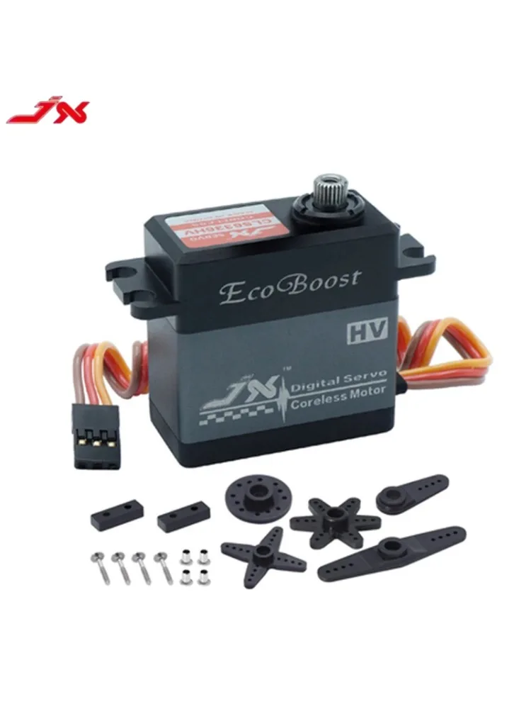 JX Servo Ecoboost CLS6336HV - 36KG Groot koppel 180 graden CNC digitale kernloze RC servo voor helikopterauto's - afbeelding 2