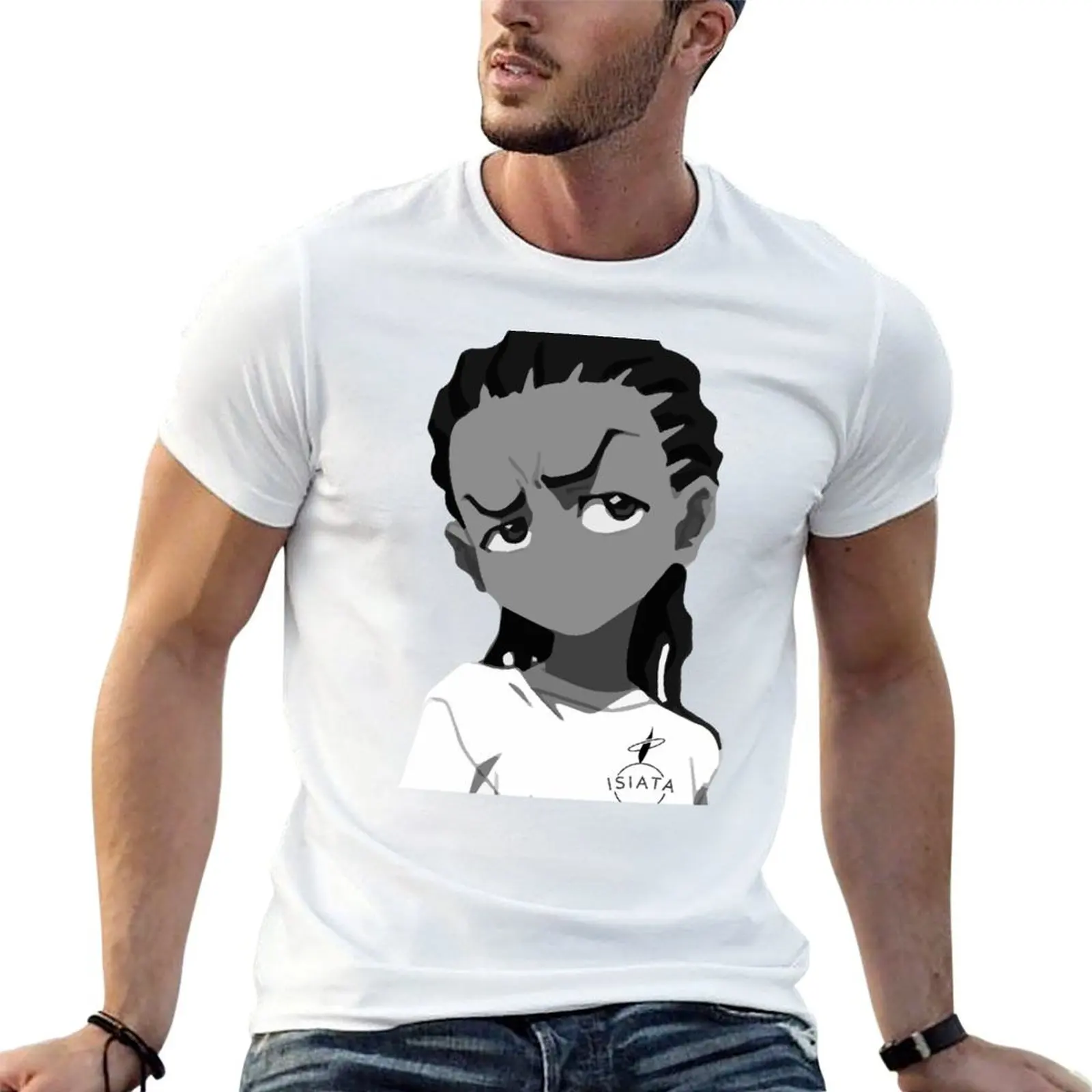 The Boondocks - Riley Freeman T-Shirt Casual Lightweight Short Sleeve Top