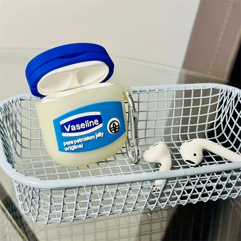 Funda Silicone Soft Earphone Case For Airpods 4 2024 Cute Cartoon Body Lotion model Charging Box Cover For Airpods Pro 2 2022