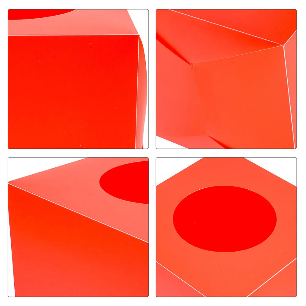 2pcs Raffle Box Lottery Ball Game Ticket Storage Case Multi-Functional Meeting Party Gathering Donation Voting Box