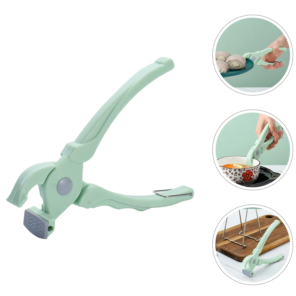 

Anti-slip Plate Lifter Anti-scalding Gripper Bowl Holder Clip Air Fryer Multi-function Dish Plastic Clamp Pot Pan Child