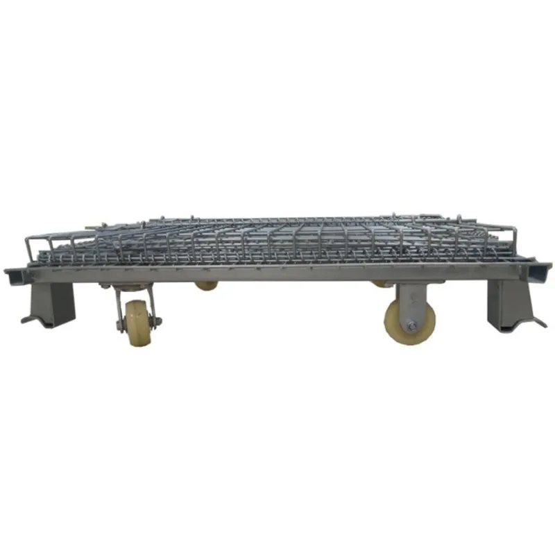 

Mobile folding storage cage
