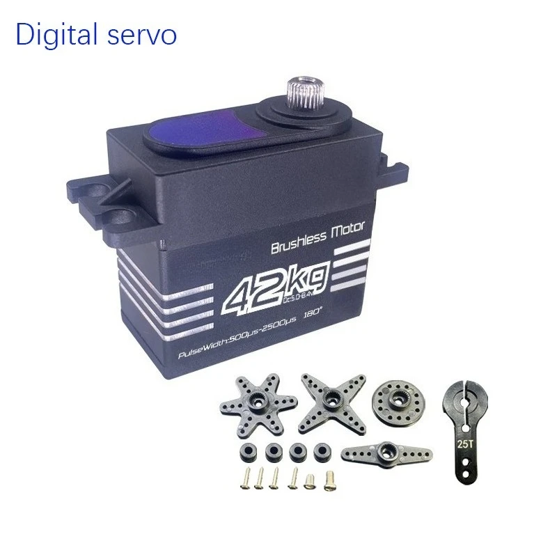 42KG High‑torque Brushless Digital Servo For RC Remote Control Car