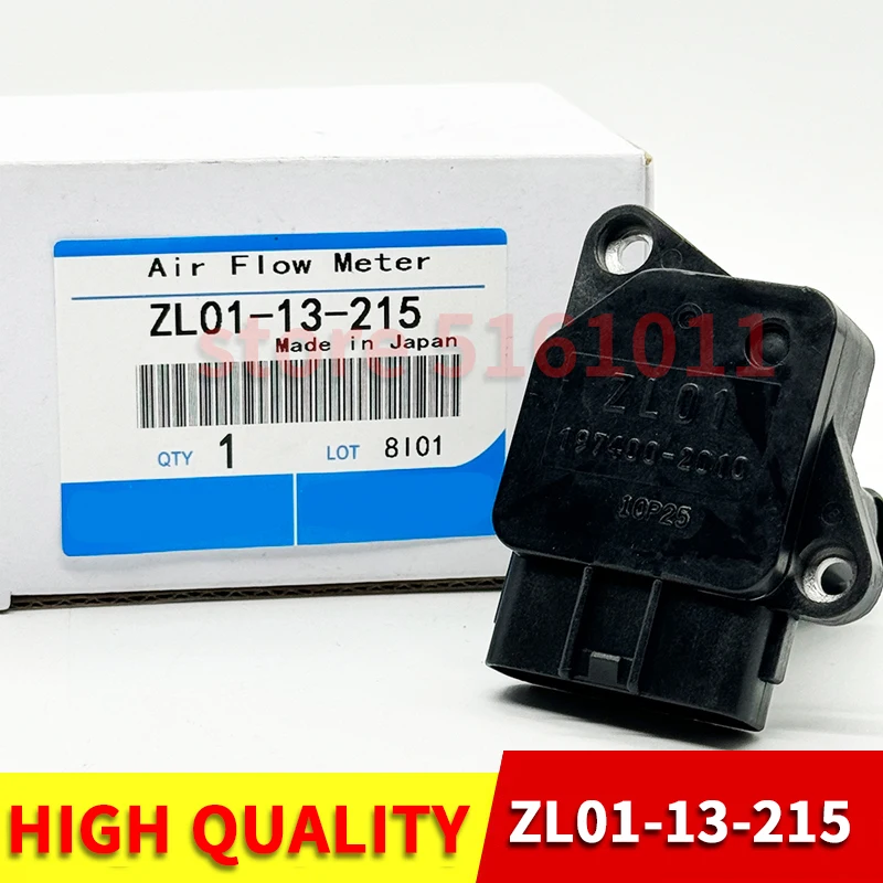 1PC ZL01-13-215 197400-2010 Sensor de Flujo de Aire (MAF) para MAZDA 3 5 6 PROTEGE MX-5 MIATA ZL0113215