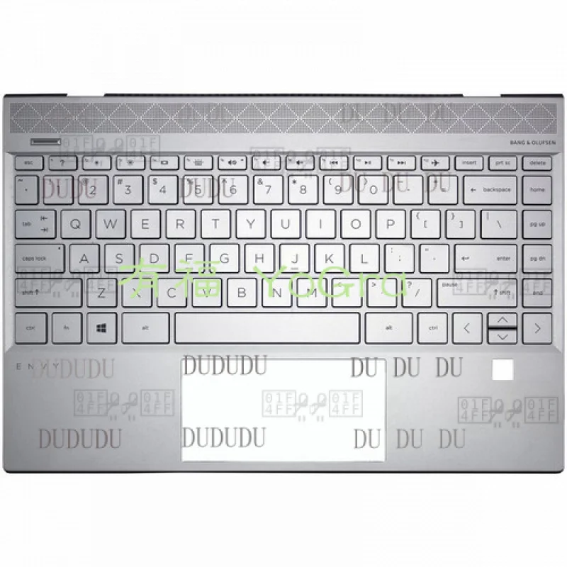 

DDD ДЛЯ HP ENVY 13-AQ TPN-W144 Серебристый металлический упор для рук с клавиатурой