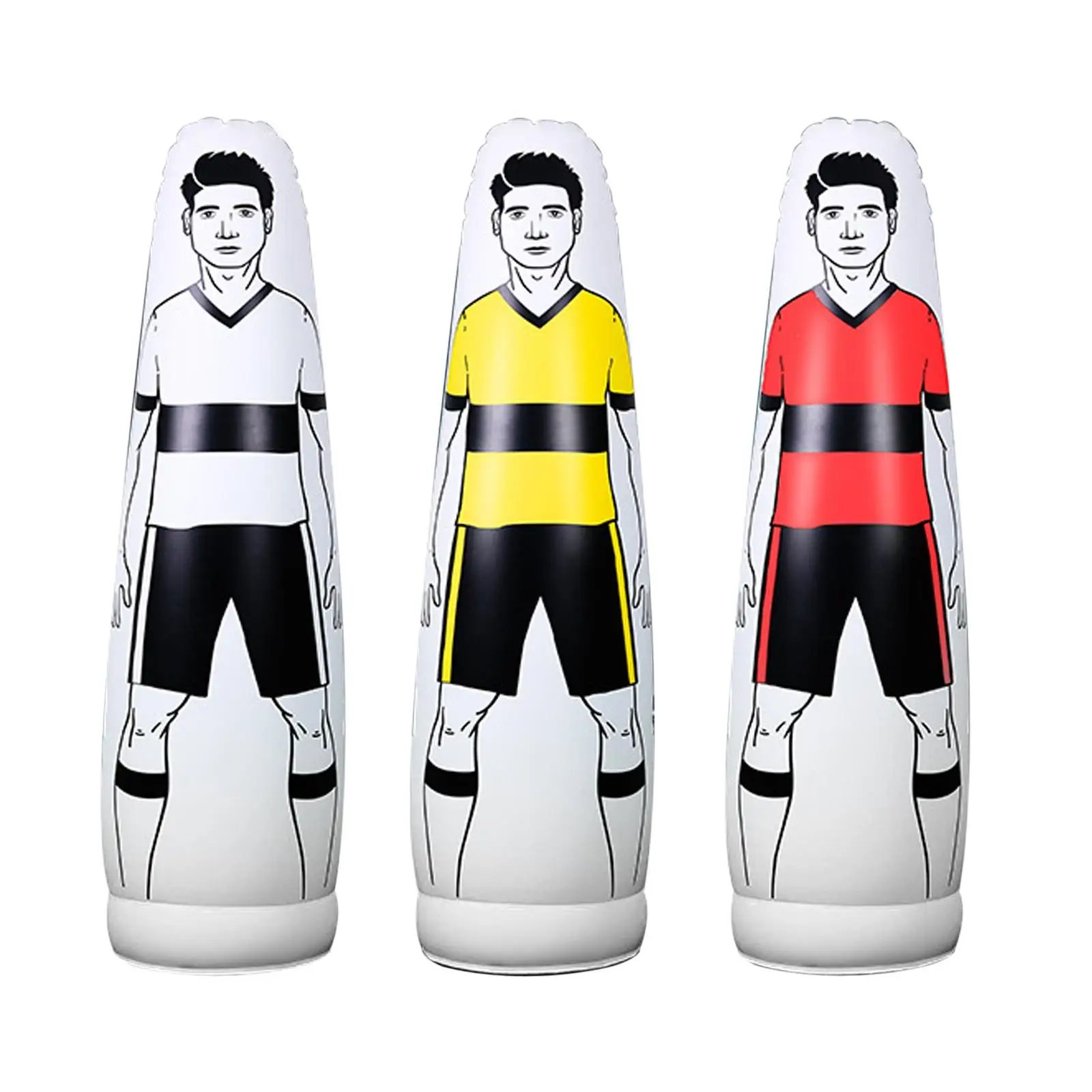 

Inflatable Football Training Dummy Accessory Air Mannequin Dribbling Wall