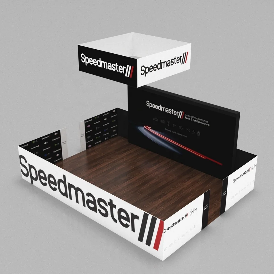 

Custom Modular System Tension Fabric Aluminum Frame Expo Display Stand Exhibition Booth