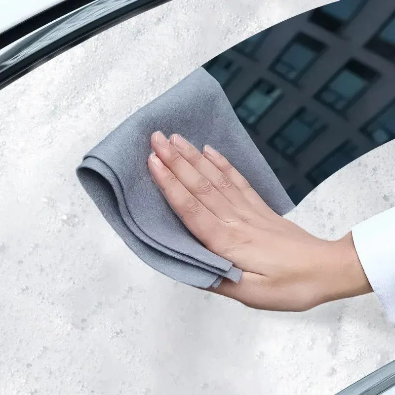 Super Absorbent Car Drying Washing Towel Suede & Coral Double-sided Car Household Cleaning Cloth Rags Auto Towel Car Accessories