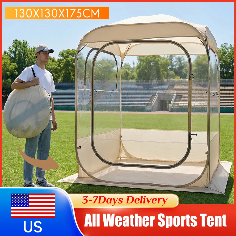 

Всепогодная спортивная палатка с панорамным обзором 360°, прозрачная ПВХ-палатка, большая палатка-пузырь для спортивных мероприятий, кемпинга, рыбалки