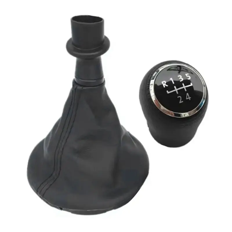 

A21E-Car Gear Shift Knob Gear Lever Stick Gaiter Boot Cover For Transport T5 T5.1 T6 2005-2015