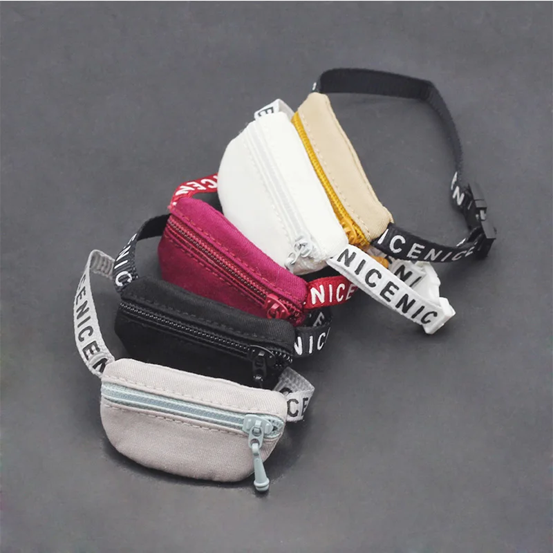 

Micro Zipper Fanny Pack Bag New Doll Labubu Crossbody Bag Doll Accessories Baby Bag LBBBB01