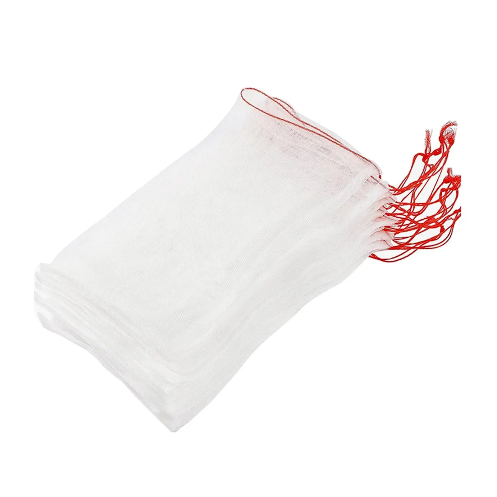 50x Fruit Protection Bags Mesh Bag Fruit Netting bags Multifunctional for Vegetables
