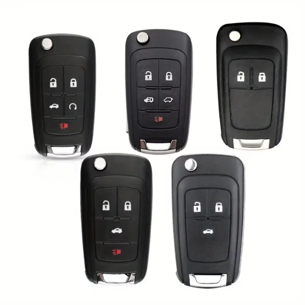 

Car Key Shell Vehicle Folding Car Flip Remote Control Key Replacement Remote Control Key Shell For Chevrolet Buick