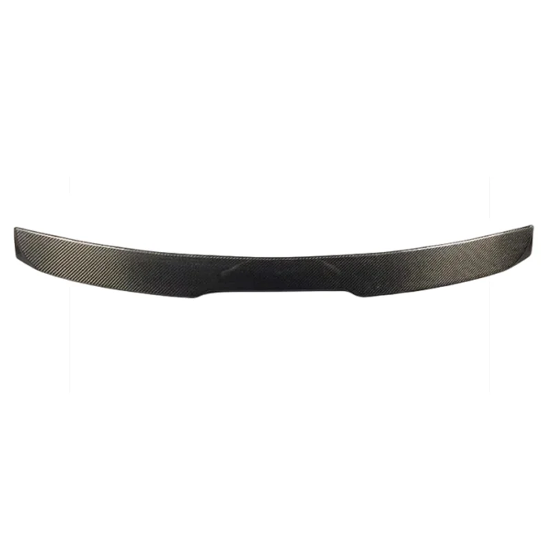 For BMW E60 520i 525i 528i 530i 535i 2004-2010 Car Rear Window Roof Spoiler Wings Bodykit Black Carbon Tuning Accessories