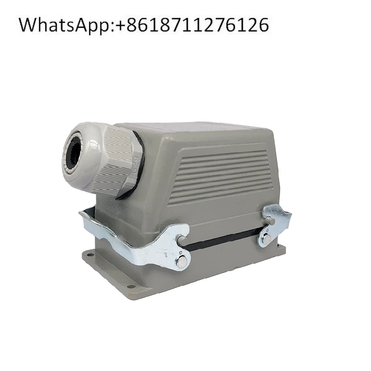 

Rectangular heavy duty connector aviation HDC-HE- 048-1/2/3/4 S/Z M/F high base docking